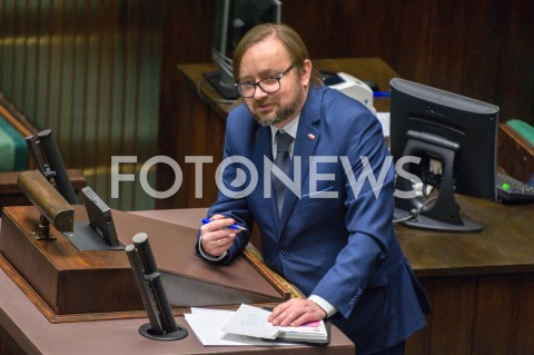  13.12.2018 WARSZAWA SEJM<br />POSIEDZENIE SEJMU<br />N/Z PAWEL SZROT<br /> 