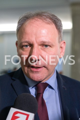  13.12.2018 WARSZAWA SEJM<br />POSIEDZENIE SEJMU<br />N/Z JACEK PROTASIEWICZ<br /> 