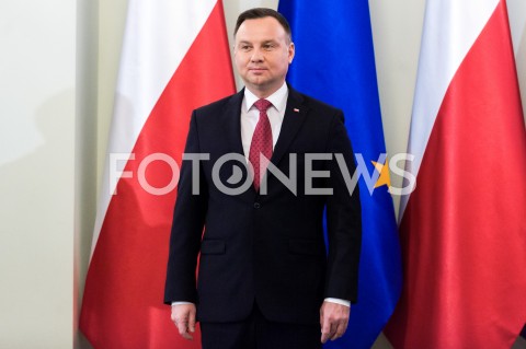  13.12.2018 WARSZAWA<br />WRECZENIE ODZNACZEN PANSTWOWYCH DZIALACZOM OPOZYCJI ANTYKOMUNISTYCZNEJ<br />N/Z PREZYDENT RP ANDRZEJ DUDA <br /> 