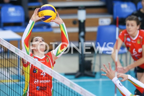  17.12.2018 RZESZOW <br />
SIATKOWKA LIGA SIATKOWKI KOBIET LSK 2018/2019 WOMEN VOLLEYBALL POLAND POLISH LEAGUE <br />
MECZ DEVELOPRES SKYRES RZESZOW - BKS PROFI CREDIT BIELSKO - BIALA<br />
N/Z MARTA KRAJEWSKA SYLWETKA <br />
 