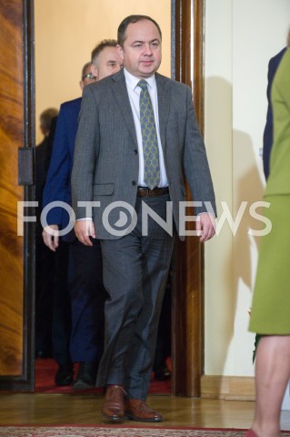  19.12.2018 WARSZAWA<br />BETLEJEMSKIE SWIATLO POKOJU W KANCELARII PREZESA RADY MINISTROW<br />N/Z KONRAD SZYMANSKI<br /> 