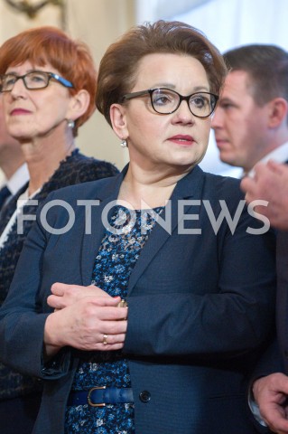  19.12.2018 WARSZAWA<br />BETLEJEMSKIE SWIATLO POKOJU W KANCELARII PREZESA RADY MINISTROW<br />N/Z ANNA ZALEWSKA<br /> 