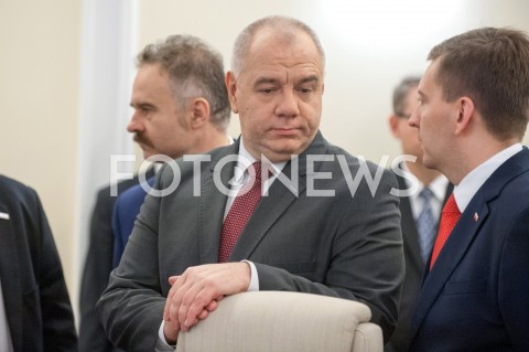  19.12.2018 WARSZAWA<br />POSIEDZENIE RADY MINISTROW<br />N/Z JACEK SASIN<br /> 