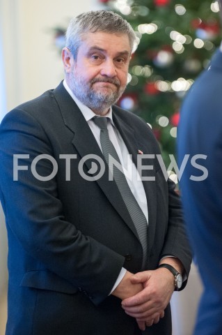  19.12.2018 WARSZAWA<br />POSIEDZENIE RADY MINISTROW<br />N/Z JAN KRZYSZTOF ARDANOWSKI<br /> 