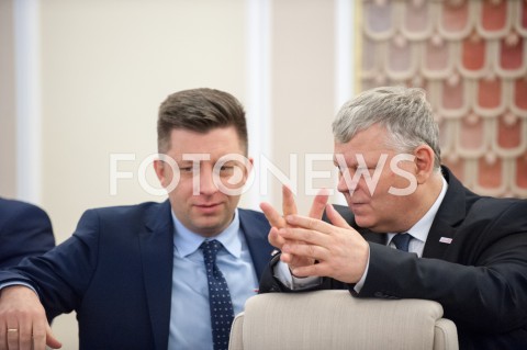  19.12.2018 WARSZAWA<br />POSIEDZENIE RADY MINISTROW<br />N/Z MAREK SUSKI MICHAL DWORCZYK<br /> 