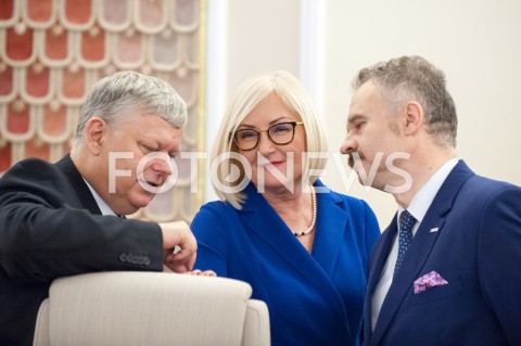  19.12.2018 WARSZAWA<br />POSIEDZENIE RADY MINISTROW<br />N/Z JOANNA KOPCINSKA WALDEMAR PARUCH MAREK SUSKI<br /> 