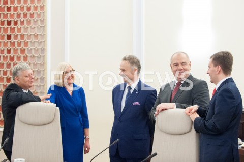  19.12.2018 WARSZAWA<br />POSIEDZENIE RADY MINISTROW<br />N/Z MAREK SUSKI JOANNA KOPCINSKA WALDEMAR PARUCH JACEK SASIN<br /> 