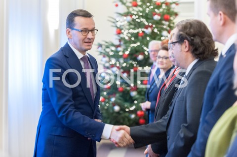  19.12.2018 WARSZAWA<br />POSIEDZENIE RADY MINISTROW<br />N/Z PREMIER MATEUSZ MORAWIECKI<br /> 