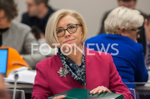  19.12.2018 WARSZAWA<br />POSIEDZENIE KOMISJI WSPOLNEJ RZADU I SAMORZADU TERYTORIALNEGO<br />N/Z MARZENA MACHALEK<br /> 