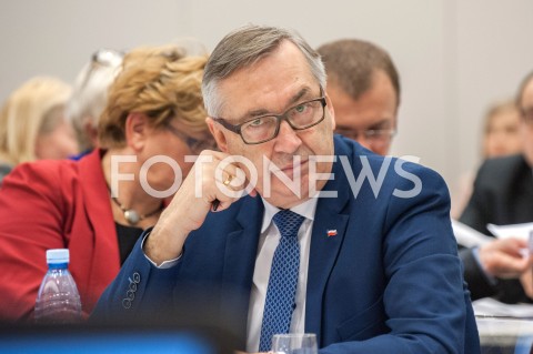  19.12.2018 WARSZAWA<br />POSIEDZENIE KOMISJI WSPOLNEJ RZADU I SAMORZADU TERYTORIALNEGO<br />N/Z STANISLAW SZWED<br /> 