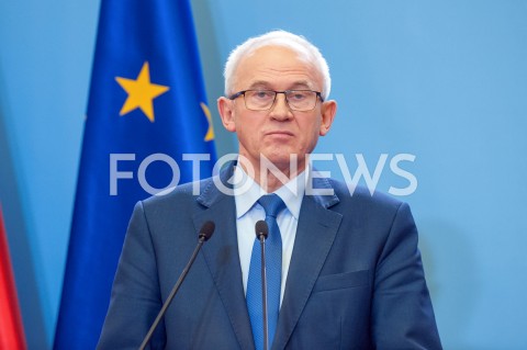  21.12.2018 WARSZAWA<br />KONFERENCJA W KANCELARII PREZESA RADY MINISTROW NA TEMAT CEN ENERGII<br />N/Z KRZYSZTOF TCHORZEWSKI<br /> 