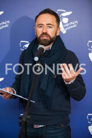  21.12.2018 WARSZAWA<br />BRIEFING PRASOWY W URZEDZIE MIASTA NA TEMAT ZMIANY SPOSOBU SELEKTYWNEGO ZBIERANIA WYBRANYCH FRAKCJI ODPADOW<br />N/Z MICHAL OLSZEWSKI<br /> 