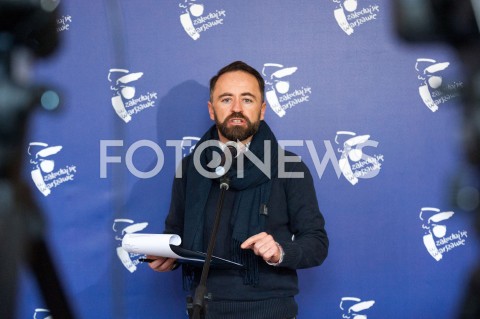  21.12.2018 WARSZAWA<br />BRIEFING PRASOWY W URZEDZIE MIASTA NA TEMAT ZMIANY SPOSOBU SELEKTYWNEGO ZBIERANIA WYBRANYCH FRAKCJI ODPADOW<br />N/Z MICHAL OLSZEWSKI<br /> 