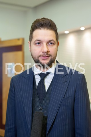  21.12.2018 WARSZAWA<br />POSIEDZENIE KOMISJI DS REPRYWATYZACJI<br />N/Z PATRYK JAKI<br /> 