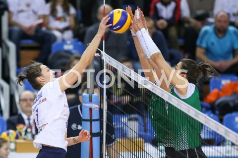  22.12.2018 RZESZOW <br />
SIATKOWKA LIGA SIATKOWKI KOBIET LSK 2018/2019 WOMEN VOLLEYBALL POLAND POLISH LEAGUE <br />
MECZ DEVELOPRES SKYRES RZESZOW - #VOLLEY WROCLAW <br />
N/Z JELENA BLAGOJEVIC <br />
 