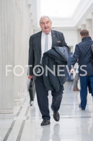  28.12.2018 WARSZAWA SEJM<br />POSIEDZENIE SEJMU<br />DEBATA I GLOSOWANIE NAD USTAWA ZAPOBIEGAJACA WZROSTOWI CEN PRADU W 2019 ROKU<br />N/Z ANDRZEJ MELAK<br /> 