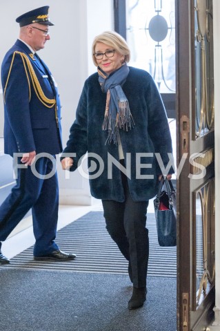  28.12.2018 WARSZAWA SEJM<br />POSIEDZENIE SEJMU<br />DEBATA I GLOSOWANIE NAD USTAWA ZAPOBIEGAJACA WZROSTOWI CEN PRADU W 2019 ROKU<br />N/Z MARZENA MACHALEK<br /> 