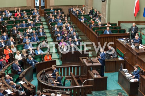  28.12.2018 WARSZAWA SEJM<br />POSIEDZENIE SEJMU<br />DEBATA I GLOSOWANIE NAD USTAWA ZAPOBIEGAJACA WZROSTOWI CEN PRADU W 2019 ROKU<br />N/Z PREMIER MATEUSZ MORAWIECKI PREZES JAROSLAW KACZYNSKI SALA WIDOK VIEW POSLOWIE<br /> 