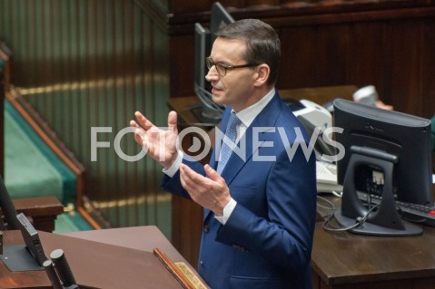 Posiedzenie Sejmu w Warszawie