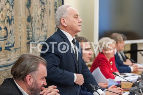  28.12.2018 WARSZAWA SEJM<br />POSIEDZENIE SEJMU<br />KOMISJA FINANSOW PUBLICZNYCH<br />KOMISJA DO SPRAW ENERGII I SKARBU PANSTWA<br />N/Z ANDRZEJ SZLACHTA<br /> 