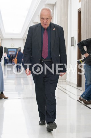  28.12.2018 WARSZAWA SEJM<br />POSIEDZENIE SEJMU<br />DEBATA I GLOSOWANIE NAD USTAWA ZAPOBIEGAJACA WZROSTOWI CEN PRADU W 2019 ROKU<br />N/Z STEFAN NIESIOLOWSKI<br /> 