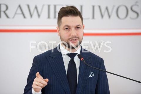  31.12.2018 WARSZAWA<br />KONFERENCJA W MINISTERSTWIE SPRAWIEDLIWOSCI<br />N/Z PATRYK JAKI<br /> 