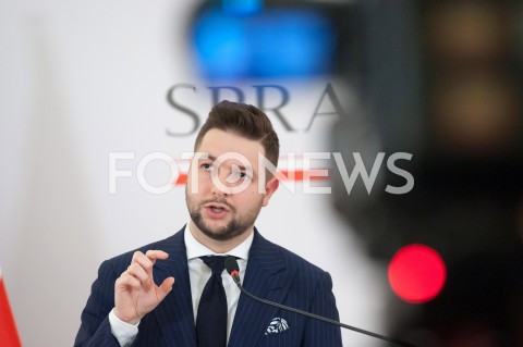  31.12.2018 WARSZAWA<br />KONFERENCJA W MINISTERSTWIE SPRAWIEDLIWOSCI<br />N/Z PATRYK JAKI<br /> 