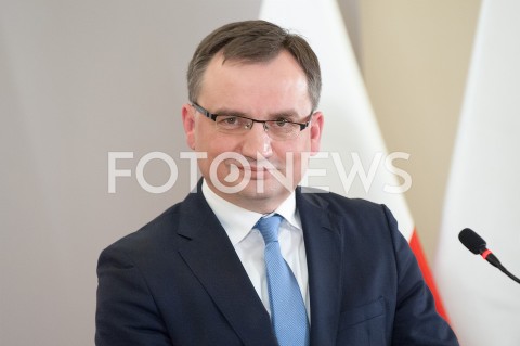  31.12.2018 WARSZAWA<br />KONFERENCJA W MINISTERSTWIE SPRAWIEDLIWOSCI<br />N/Z ZBIGNIEW ZIOBRO<br /> 