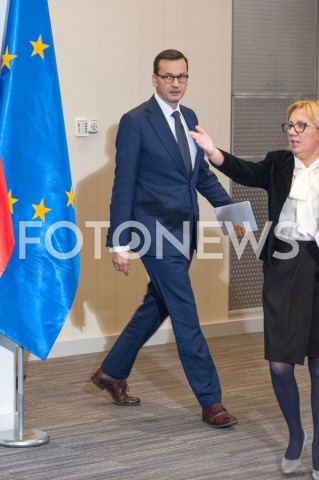  06.01.2019 WARSZAWA<br />KONFERENCJA NA TEMAT WYPADKU W ESCAPE ROOM W MINISTERSTWIE SPRAW WEWNETRZNYCH I ADMINISTRACJI<br />N/Z PREMIER MATEUSZ MORAWIECKI<br /> 