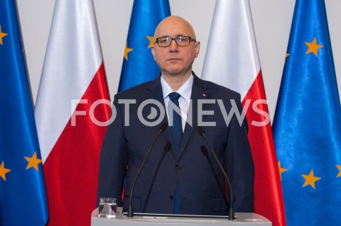  06.01.2019 WARSZAWA<br />KONFERENCJA NA TEMAT WYPADKU W ESCAPE ROOM W MINISTERSTWIE SPRAW WEWNETRZNYCH I ADMINISTRACJI<br />N/Z JOACHIM BRUDZINSKI<br /> 