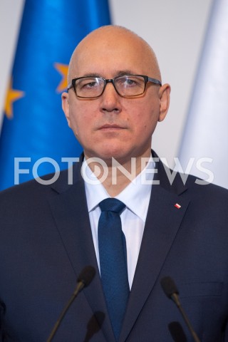  06.01.2019 WARSZAWA<br />KONFERENCJA NA TEMAT WYPADKU W ESCAPE ROOM W MINISTERSTWIE SPRAW WEWNETRZNYCH I ADMINISTRACJI<br />N/Z JOACHIM BRUDZINSKI<br /> 