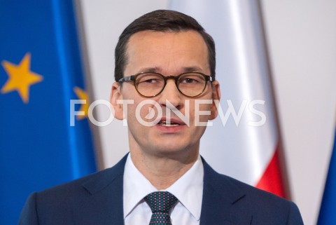  06.01.2019 WARSZAWA<br />KONFERENCJA NA TEMAT WYPADKU W ESCAPE ROOM W MINISTERSTWIE SPRAW WEWNETRZNYCH I ADMINISTRACJI<br />N/Z PREMIER MATEUSZ MORAWIECKI<br /> 