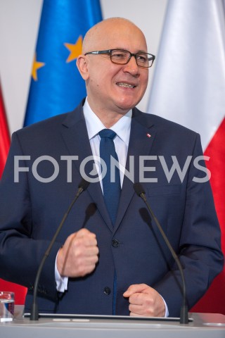  06.01.2019 WARSZAWA<br />KONFERENCJA NA TEMAT WYPADKU W ESCAPE ROOM W MINISTERSTWIE SPRAW WEWNETRZNYCH I ADMINISTRACJI<br />N/Z JOACHIM BRUDZINSKI<br /> 