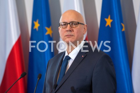  06.01.2019 WARSZAWA<br />KONFERENCJA NA TEMAT WYPADKU W ESCAPE ROOM W MINISTERSTWIE SPRAW WEWNETRZNYCH I ADMINISTRACJI<br />N/Z JOACHIM BRUDZINSKI<br /> 