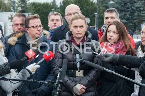  06.01.2019 WARSZAWA<br />KONFERENCJA NA TEMAT ROZDZIALU KOSCIOLA OD PANSTWA<br />N/Z BARBARA NOWACKA DARIUSZ JONSKI ADAM OSTASZEWSKI<br /> 
