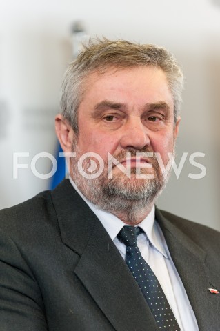  07.01.2019 WARSZAWA<br />KONFERENCJA W MINISTERSTWIE ROLNICTWA I ROZWOJU WSI<br />N/Z JAN KRZYSZTOF ARDANOWSKI<br /> 
