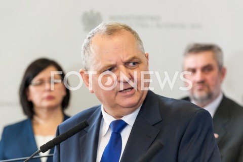  07.01.2019 WARSZAWA<br />KONFERENCJA W MINISTERSTWIE ROLNICTWA I ROZWOJU WSI<br />N/Z RYSZARD ZARUDZKI<br /> 