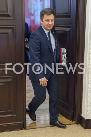  08.01.2019 WARSZAWA<br />POSIEDZENIE RADY MINISTROW<br />POSIEDZENIE RZADU<br />N/Z MICHAL DWORCZYK<br /> 