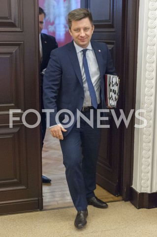  08.01.2019 WARSZAWA<br />POSIEDZENIE RADY MINISTROW<br />POSIEDZENIE RZADU<br />N/Z MICHAL DWORCZYK<br /> 