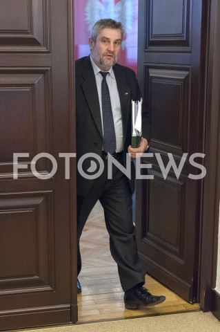  08.01.2019 WARSZAWA<br />POSIEDZENIE RADY MINISTROW<br />POSIEDZENIE RZADU<br />N/Z JAN KRZYSZTOF ARDANOWSKI<br /> 