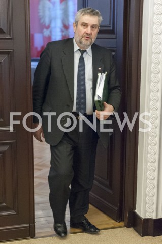  08.01.2019 WARSZAWA<br />POSIEDZENIE RADY MINISTROW<br />POSIEDZENIE RZADU<br />N/Z JAN KRZYSZTOF ARDANOWSKI<br /> 