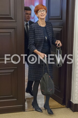  08.01.2019 WARSZAWA<br />POSIEDZENIE RADY MINISTROW<br />POSIEDZENIE RZADU<br />N/Z ELZBIETA RAFALSKA<br /> 