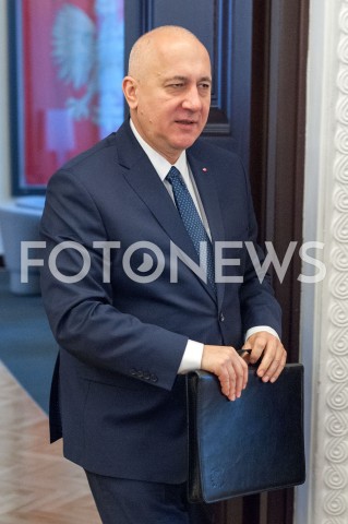  08.01.2019 WARSZAWA<br />POSIEDZENIE RADY MINISTROW<br />POSIEDZENIE RZADU<br />N/Z JOACHIM BRUDZINSKI<br /> 