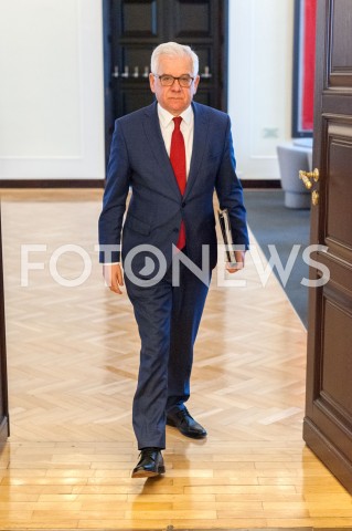  08.01.2019 WARSZAWA<br />POSIEDZENIE RADY MINISTROW<br />POSIEDZENIE RZADU<br />N/Z JACEK CZAPUTOWICZ<br /> 