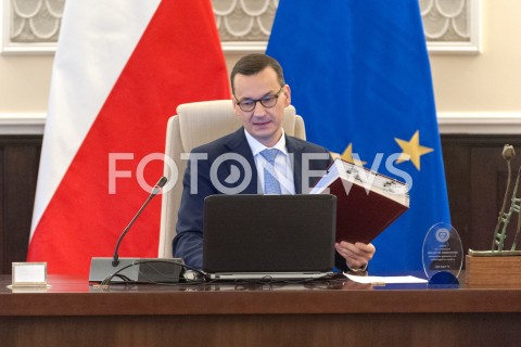 Posiedzenie Rady Ministrów w Warszawie