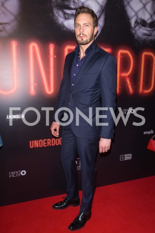  08.01.2019 WARSZAWA<br />
PREMIERA FILMU UNDERDOG<br />
N/Z SLAWOMIR UNIATOWSKI<br />
 