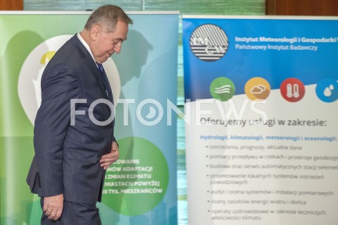  09.01.2019 WARSZAWA<br />KONFERENCJA OPRACOWANIE PLANOW ADAPTACJI DO ZMIAN KLIMATU W MIASTACH POWYZEJ 100 TYSIECY MIESZKANCOW<br />N/Z HENRYK KOWALCZYK<br /> 