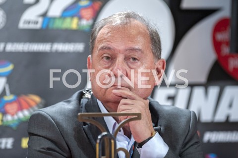  13.01.2019 WARSZAWA<br />27. FINAL WIELKIEJ ORKIESTRY SWIATECZNEJ POMOCY<br />N/Z BOHDAN MARUSZEWSKI<br /> 