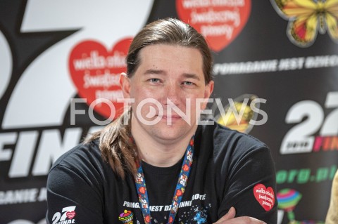  13.01.2019 WARSZAWA<br />27. FINAL WIELKIEJ ORKIESTRY SWIATECZNEJ POMOCY<br />N/Z KRZYSZTOF DOBIES<br /> 