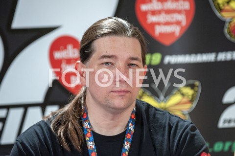  13.01.2019 WARSZAWA<br />27. FINAL WIELKIEJ ORKIESTRY SWIATECZNEJ POMOCY<br />N/Z KRZYSZTOF DOBIES<br /> 